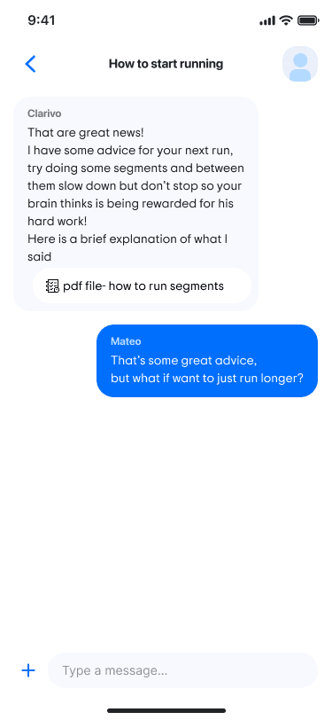Personalized guidance interface